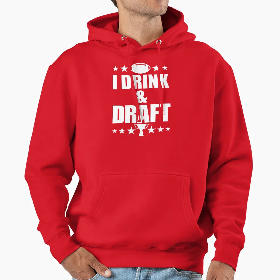 I Drink Draft Hoodie - Aesthetic Graphic Men Women