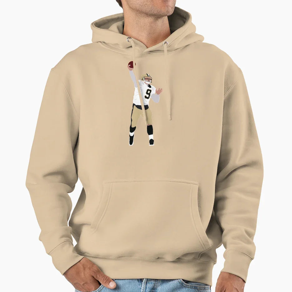 Drew Brees Hoodie - Casual Everyday Wear Unisex