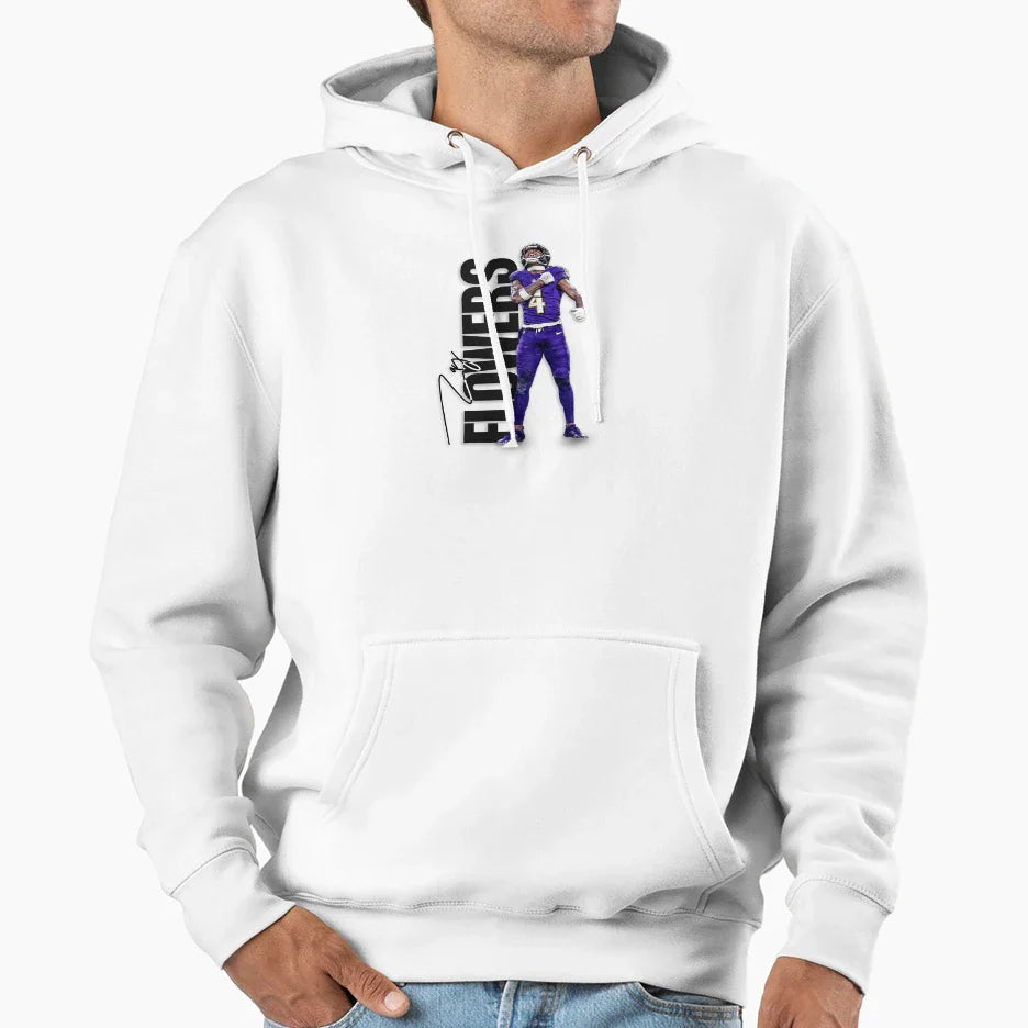 Zay Flowers Hoodie - Novelty Apparel Men Women