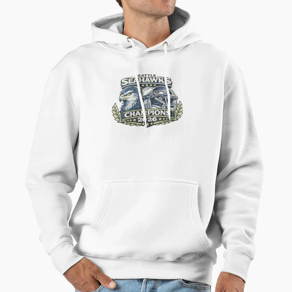 Seattle Seahawks Hoodie - Trendy Graphic Unisex