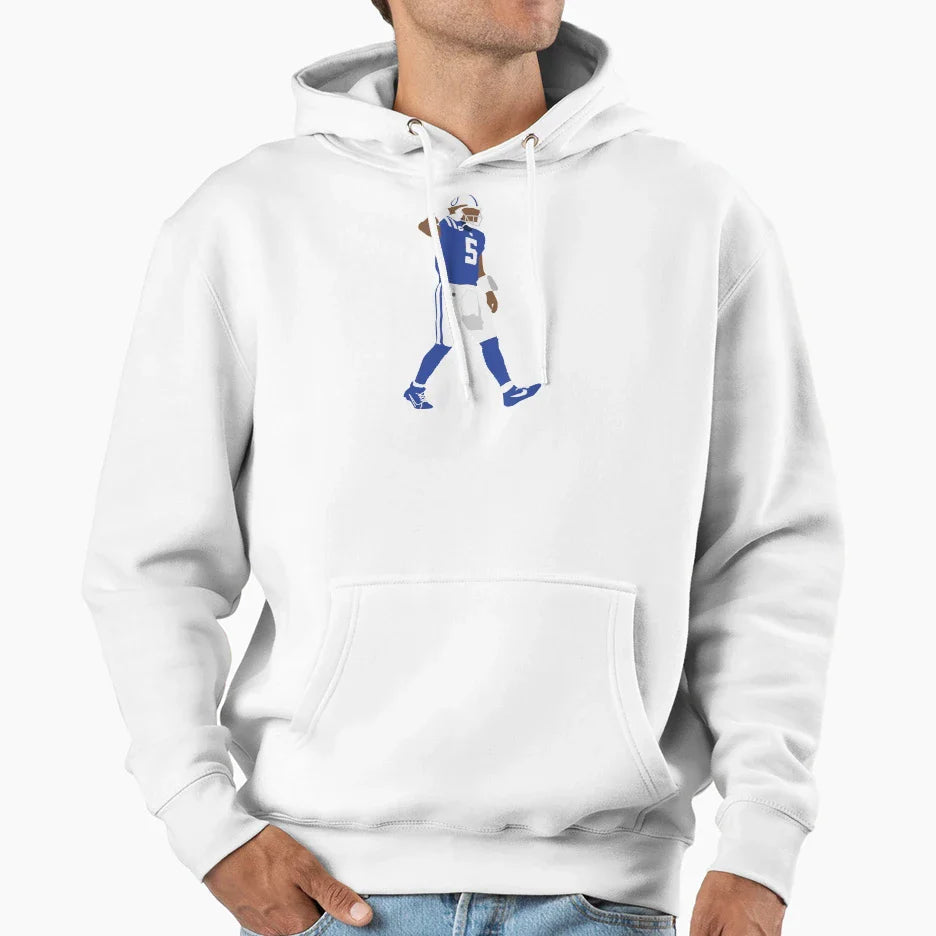 Anthony Richardson 5 Hoodie - Casual Everyday Wear Unisex