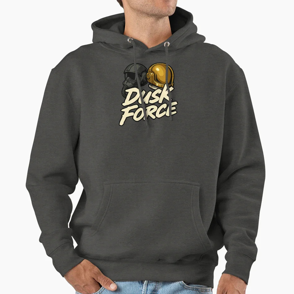 Dusk Force Air Force Astronaut Tribute Hoodie - Minimalist Print Men Women