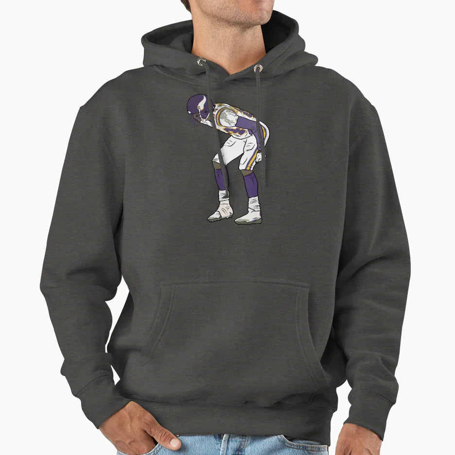 Randy Moss Mooning Celebration Hoodie - Graphic Print for Adults