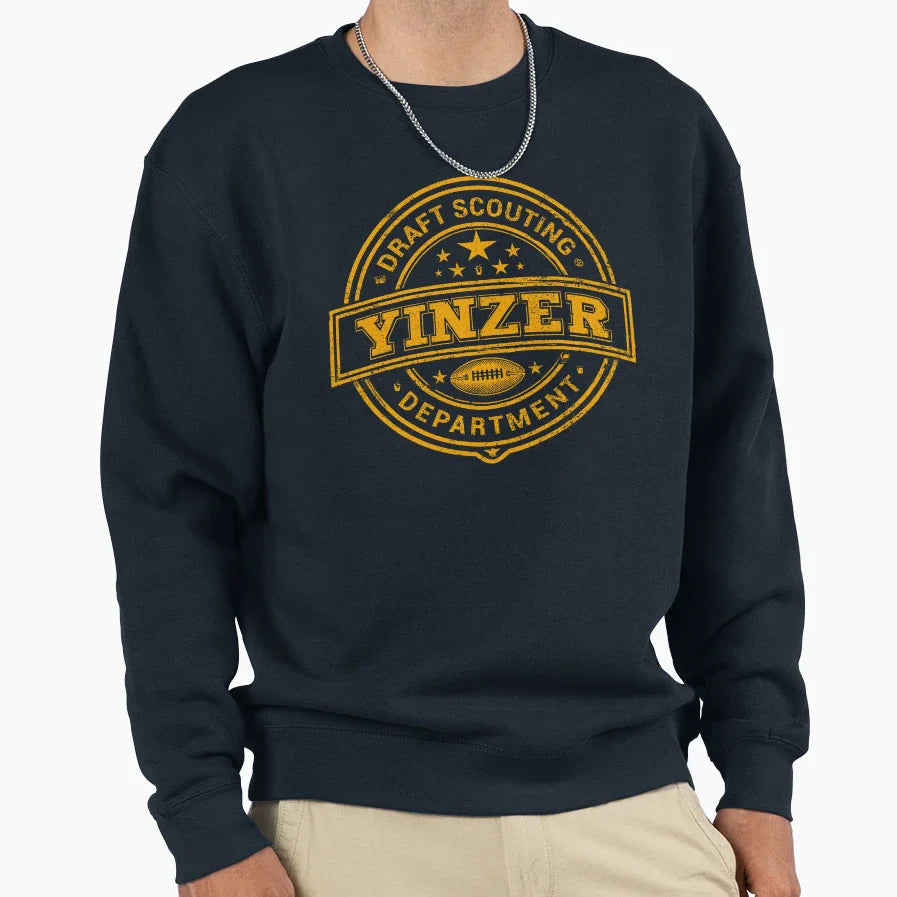 Yinzer Scouting Department Sweatshirt - Casual Everyday Wear for Adults