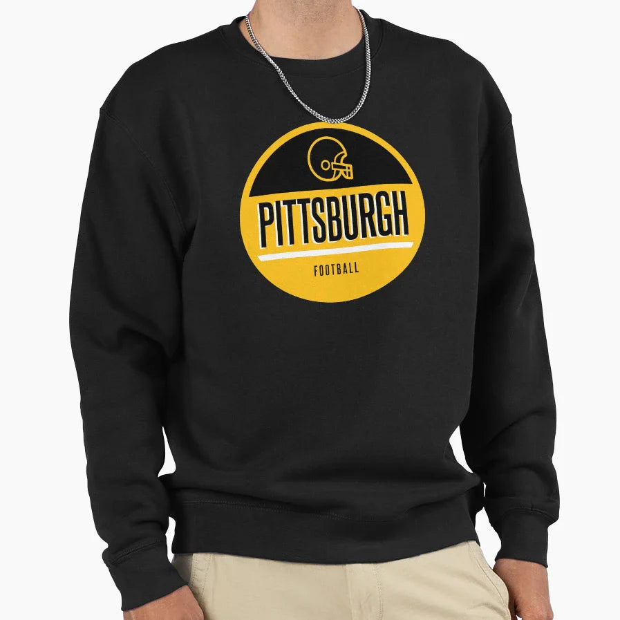 Pittsburgh Football Sweatshirt - Unique Graphic Men Women