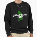 Drafting Pro Sweatshirt - Aesthetic Graphic for Adults