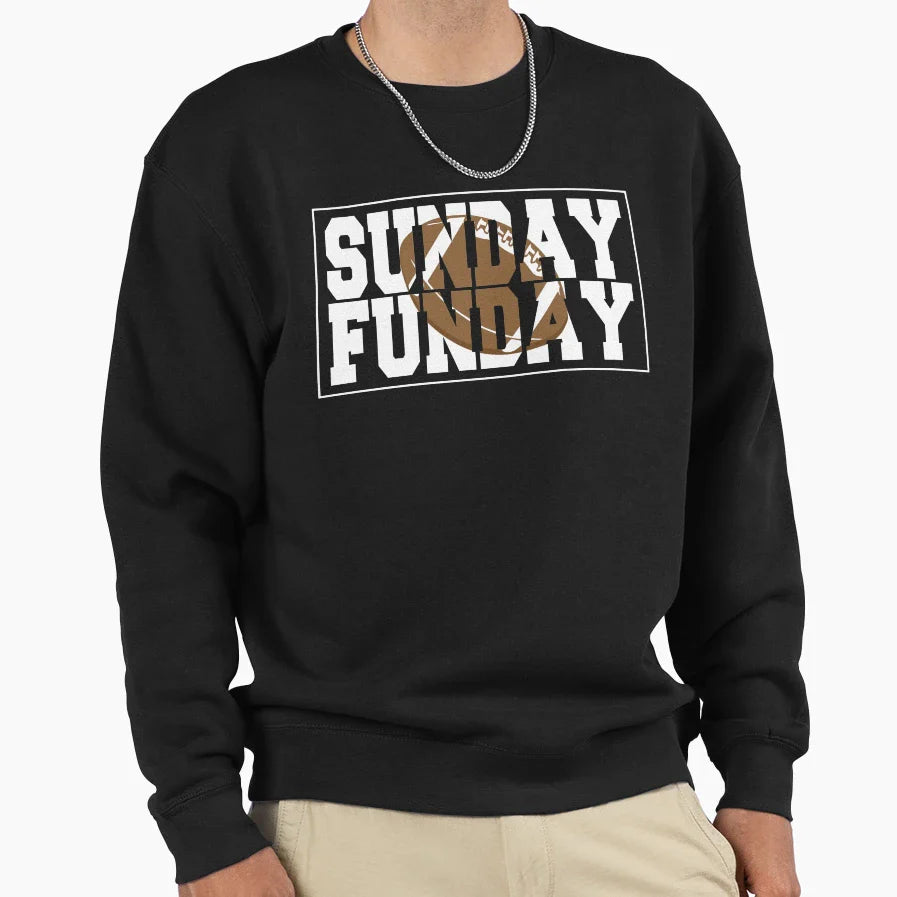 Sunday Sweatshirt - Minimalist Print Unisex