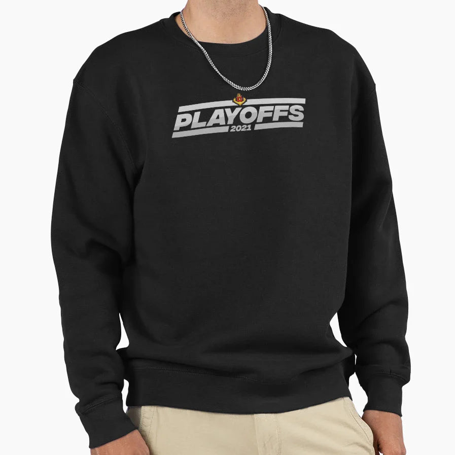 Explorers Playoffs Sweatshirt - Minimalist Print for Adults