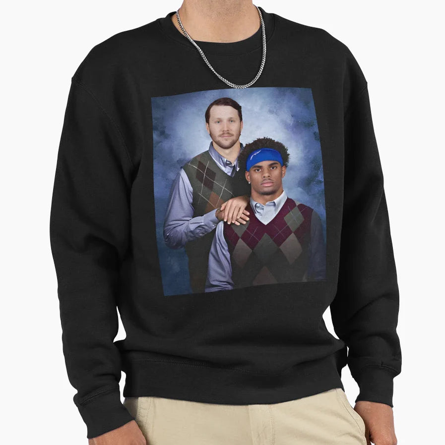 JA JA Keon Coleman Step Brothers Sweatshirt - Novelty Apparel Men Women