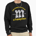 Fantasy Football Three Time Champion Sweatshirt - Streetwear Style Unisex