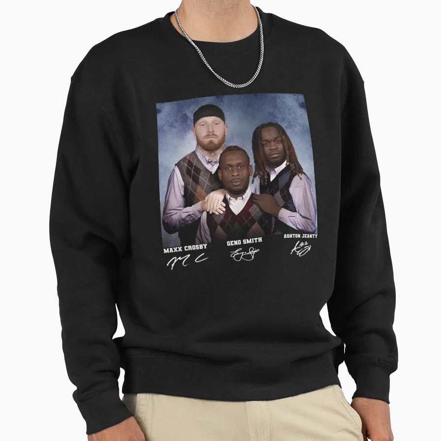 MC Geno Smith Ashton Jeanty Step Sweatshirt - Custom Art Print for Adults