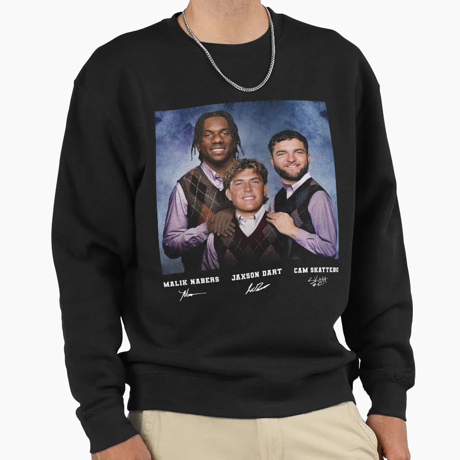 Jaxson Dart Cam Skattebo Malik T-Shirt - Custom Art Print for Adults