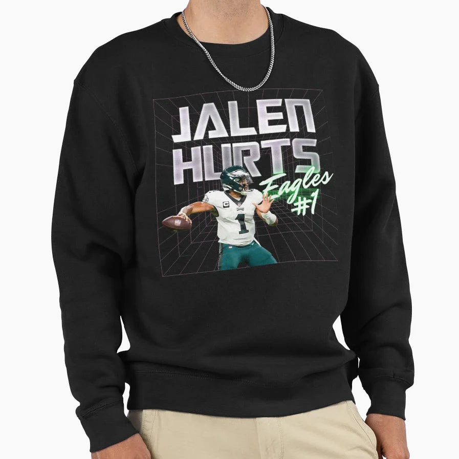 Football Quarterback Player Sports Sweatshirt - Streetwear Style Unisex
