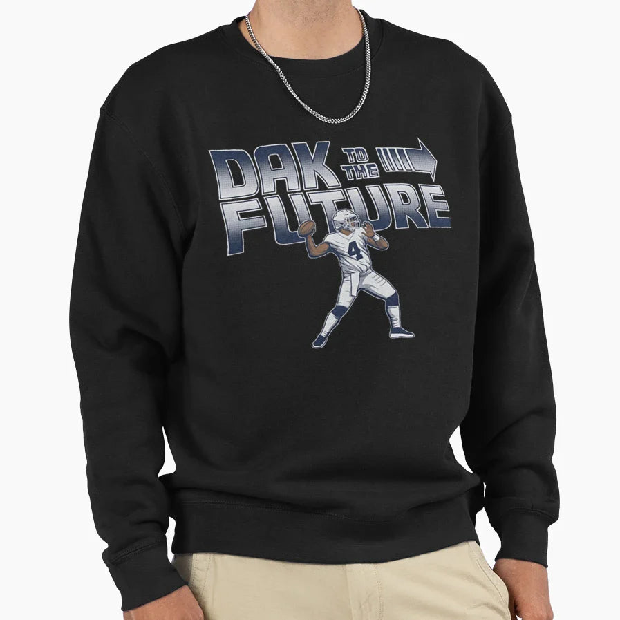 Dak To Future Time Travel Parody Sweatshirt - Custom Art Print Men Women