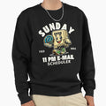 Sunday 11 Pm Sweatshirt - Minimalist Print Unisex