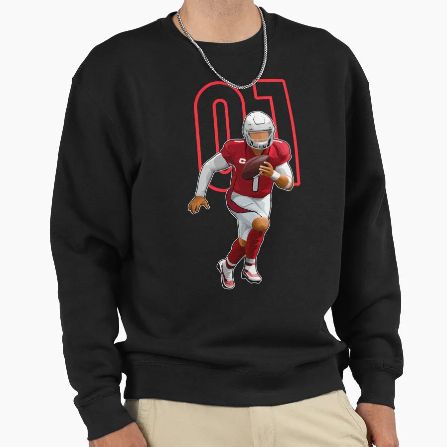 Kyler Murray Arizona 1 Number Sweatshirt - Casual Everyday Wear Men Women