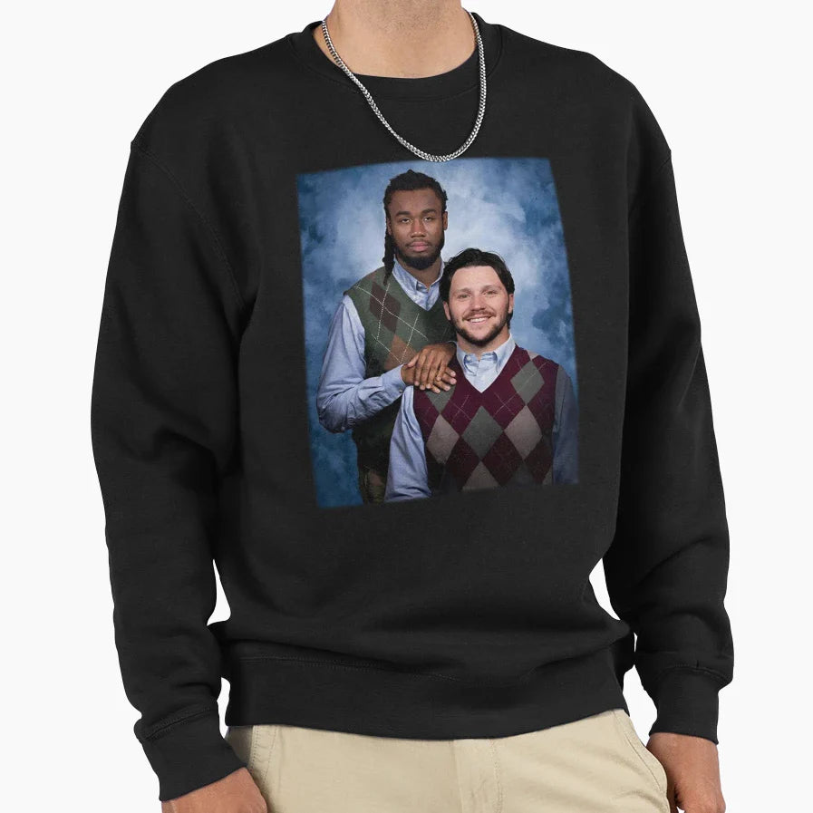 JA And James Cook Step Brothers Sweatshirt - Streetwear Style Men Women