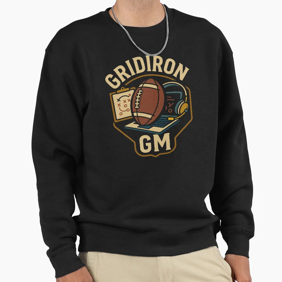 Gridiron Gm Sweatshirt - Graphic Print Unisex