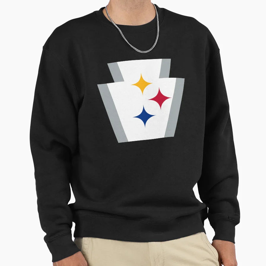 Pittsburgh Football Keystone Sweatshirt - Streetwear Style for Adults