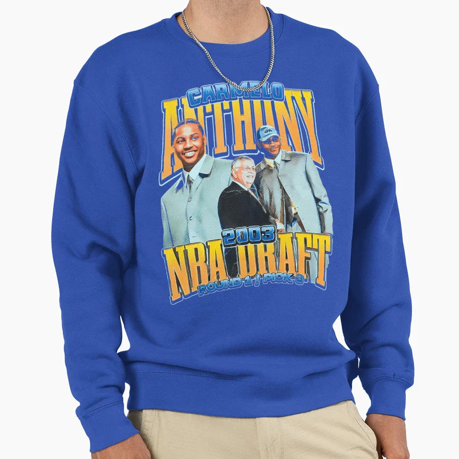 Carmelo Anthony Sweatshirt - Aesthetic Graphic Men Women