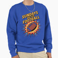 Sundays Are Football Sweatshirt - Graphic Print Unisex