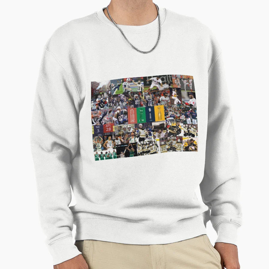Collage Sweatshirt - Aesthetic Graphic Unisex