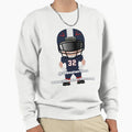 Football Player Info Sweatshirt - Streetwear Style for Adults