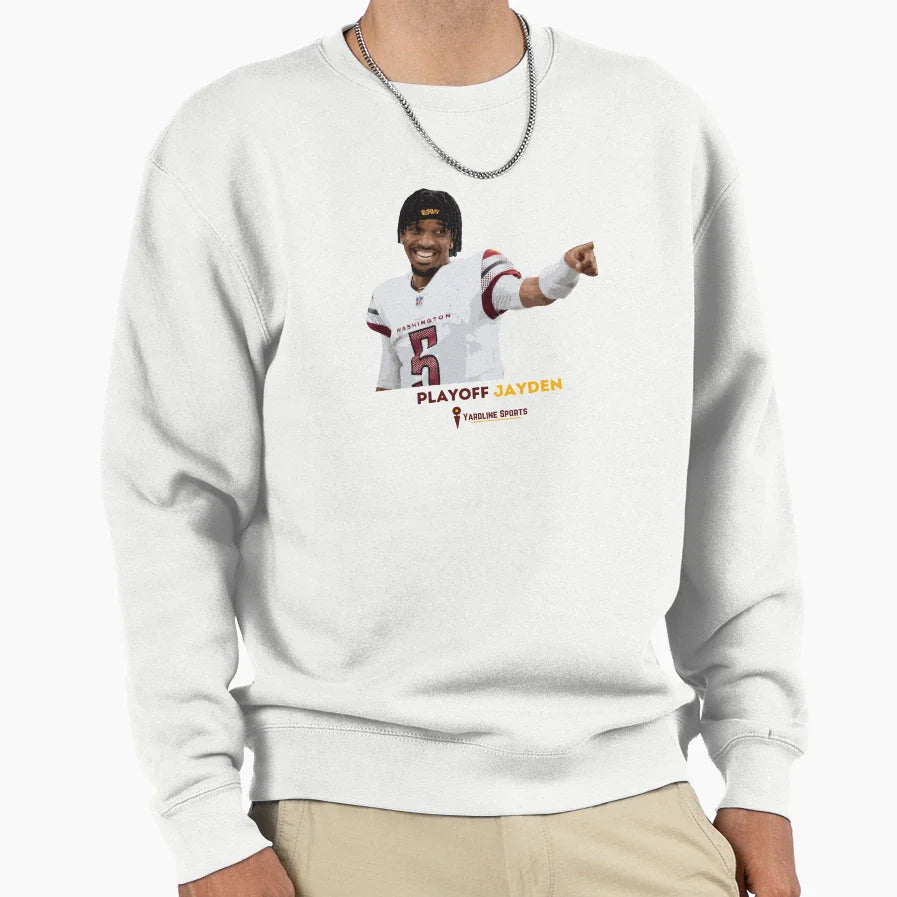 Playoff Jayden Sweatshirt - Trendy Graphic Men Women