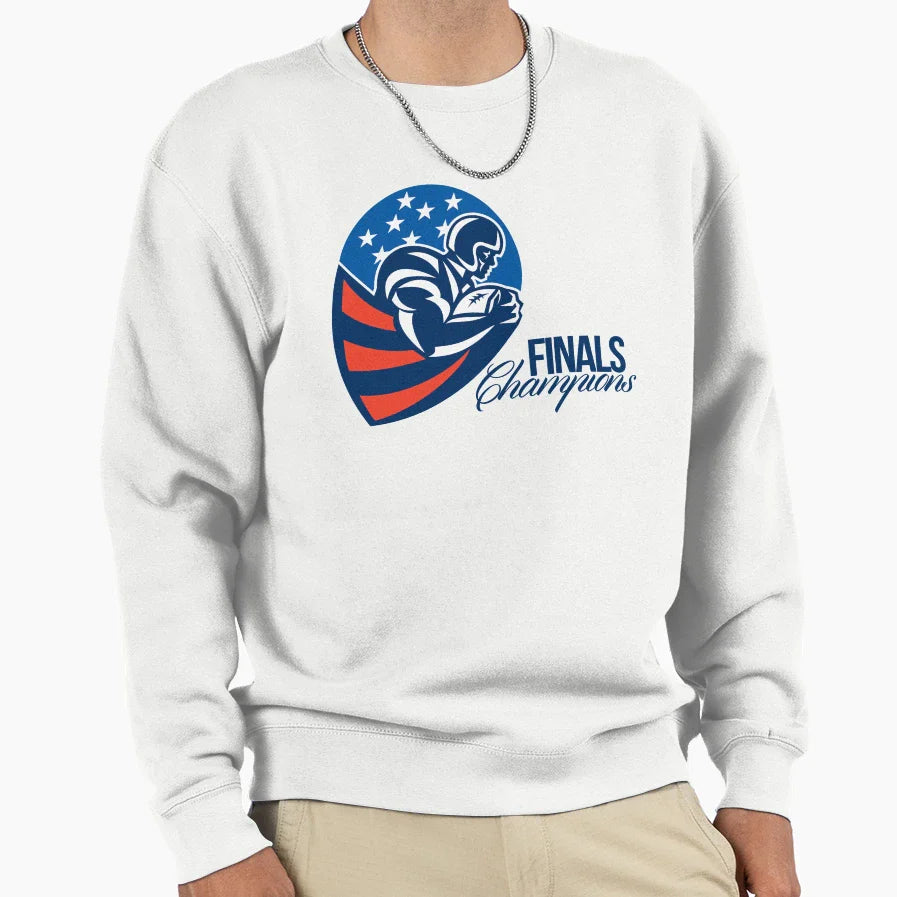 American Football Finals Champions Sweatshirt - Unique Graphic Unisex