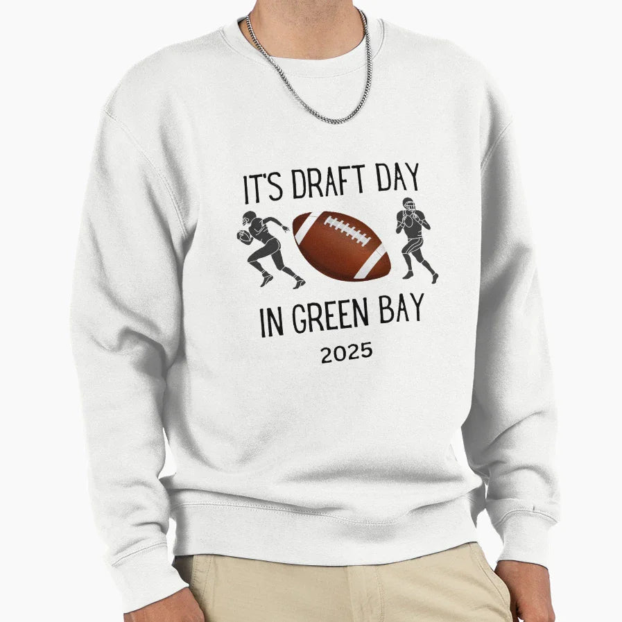 Draft Day Green Bay Sweatshirt - Streetwear Style Unisex