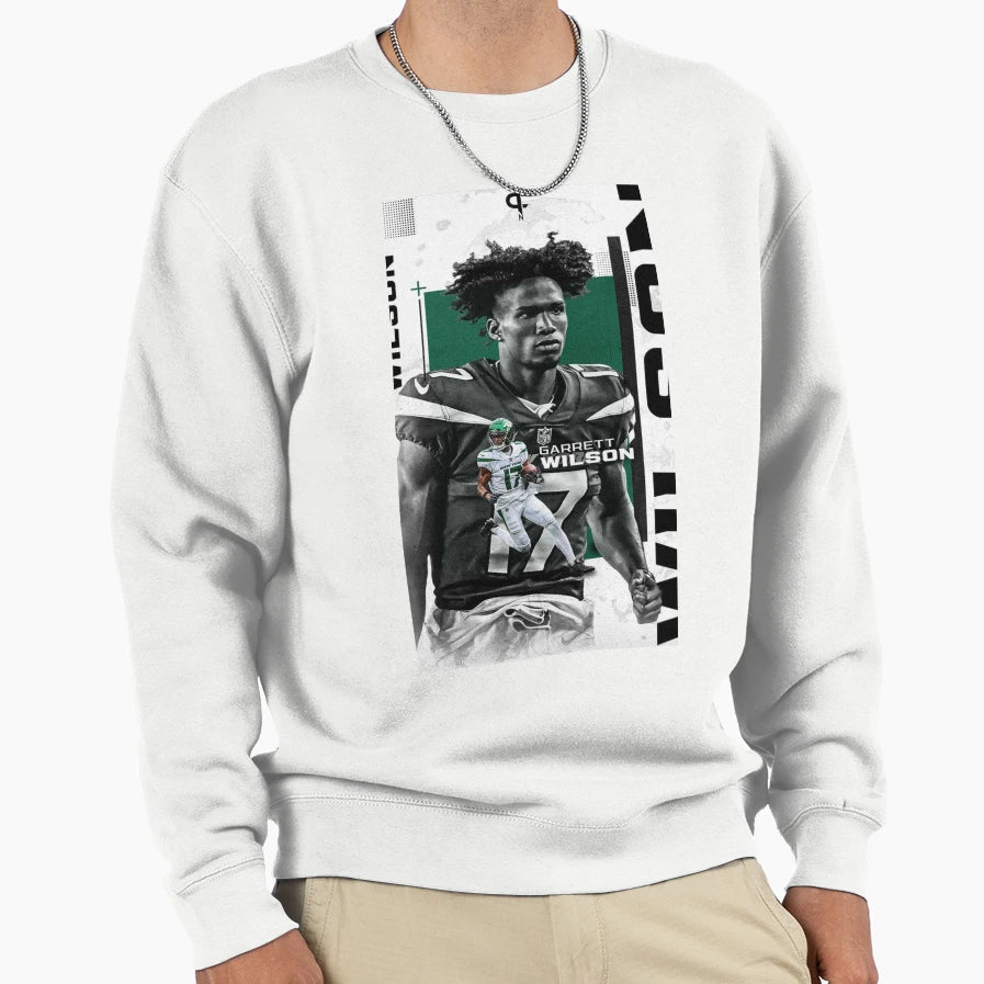 Garrett Wilson Sweatshirt - Fun Novelty Design Men Women