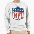 Nft Crypto Art Designed To Like Nfl Sweatshirt - Aesthetic Graphic Unisex