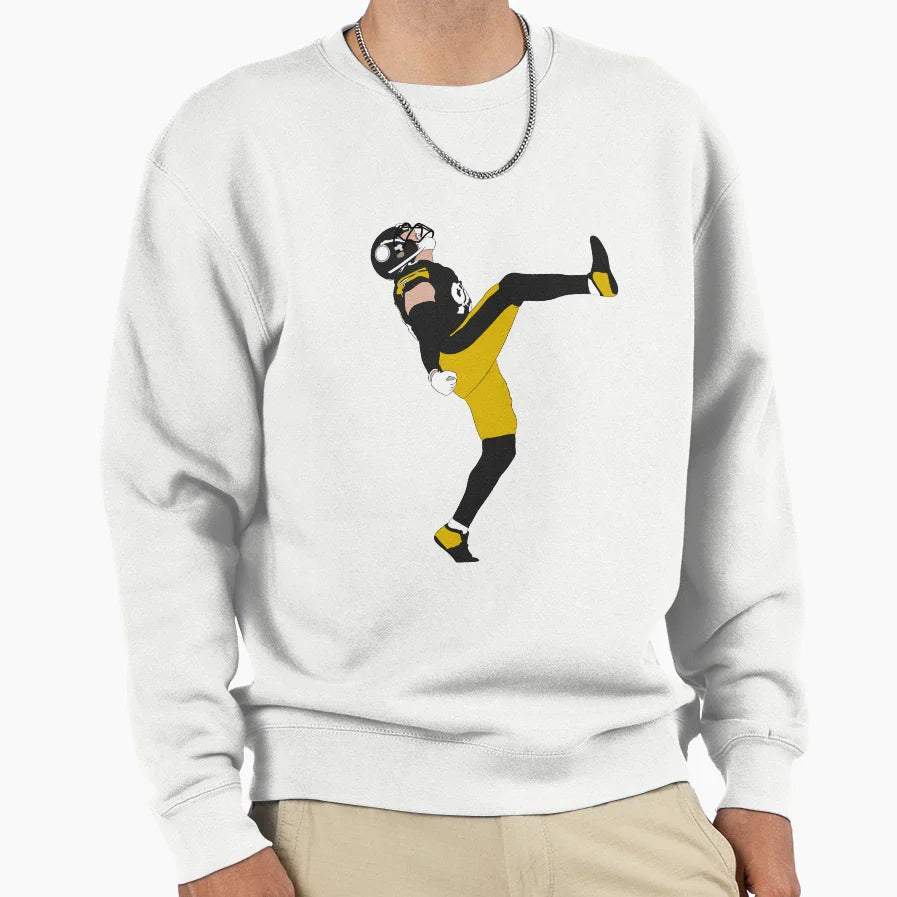 Leg Kick Sweatshirt - Streetwear Style for Adults