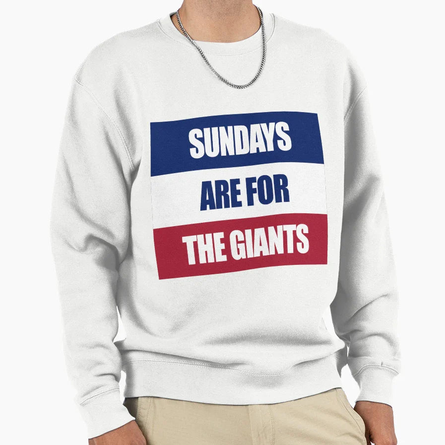 Sundays Are Giants Sweatshirt - Novelty Apparel Unisex