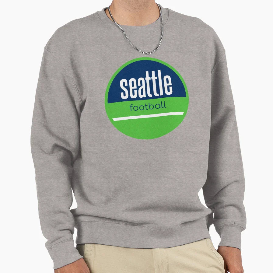 Seattle Football Sweatshirt - Fun Novelty Design Unisex