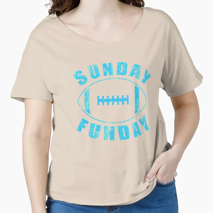 Sunday Funday Football T-Shirt - Unique Graphic Unisex