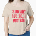 Sunday Funday Football T-Shirt - Novelty Apparel Men Women