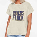 Ravens Flock T-Shirt - Aesthetic Graphic Men Women