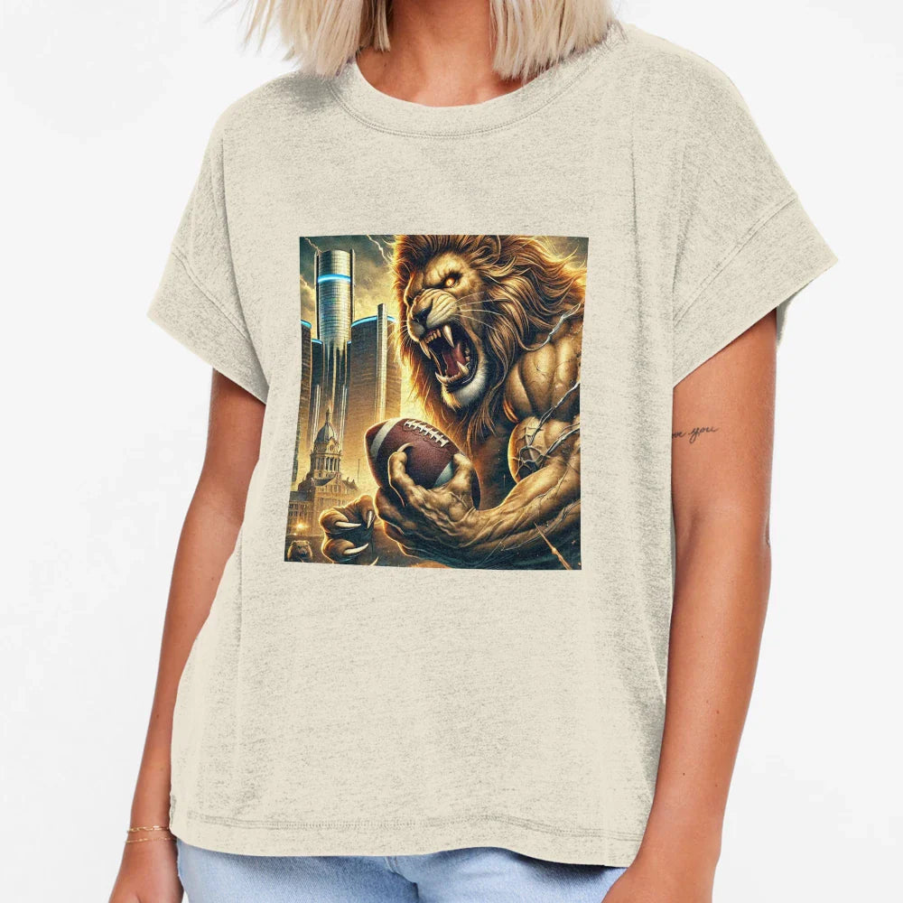 Detroit Football T-Shirt - Novelty Apparel Unisex