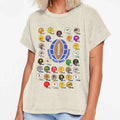 World Football League Defunct Team T-Shirt - Novelty Apparel Men Women