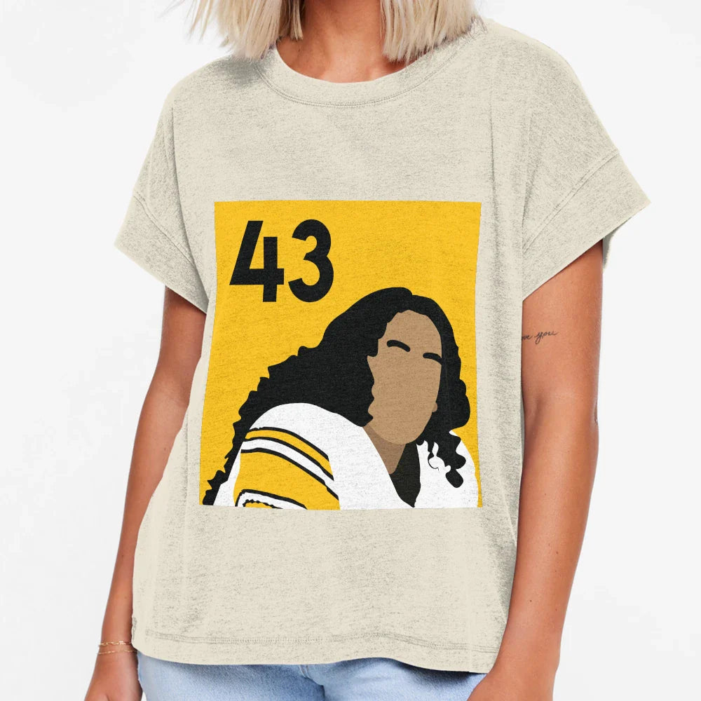 Troy Polamalu T-Shirt - Unique Graphic Men Women