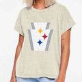 Pittsburgh Football Keystone T-Shirt - Fun Novelty Design Men Women