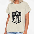Fantasy Football Distressed Ffl T-Shirt - Casual Everyday Wear Men Women