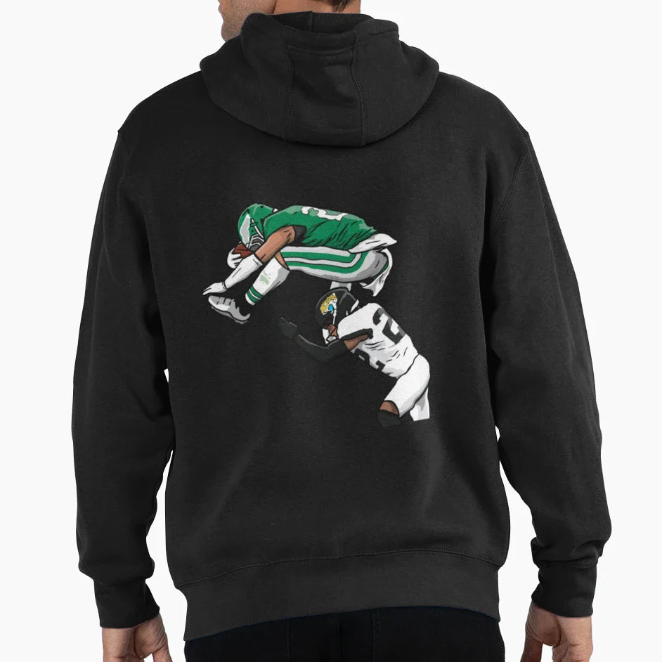 SB Backwards Jump Hoodie - Unique Graphic for Adults