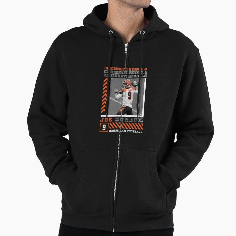Player Sports Quarterback 14 Wide Hoodie - Aesthetic Graphic Men Women