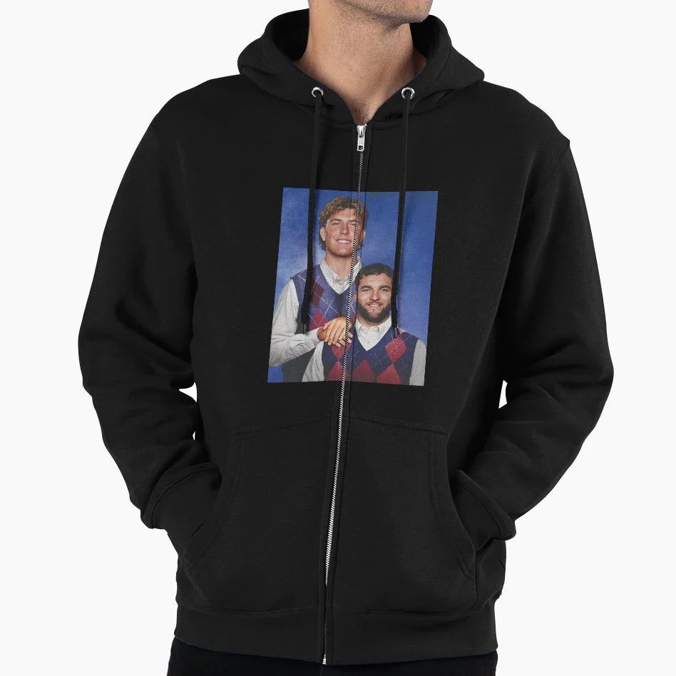 New York Football Jaxson Dart Cam Hoodie - Minimalist Print for Adults