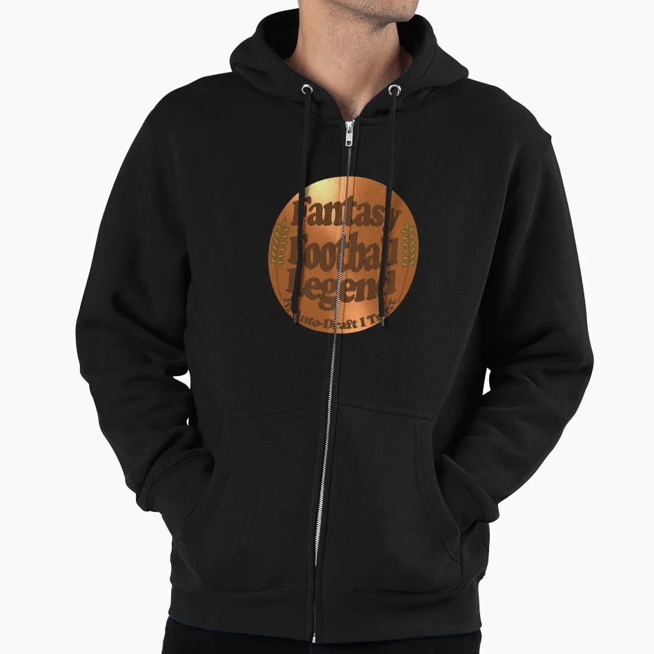 Fantasy Football Legend Hoodie - Minimalist Print Men Women