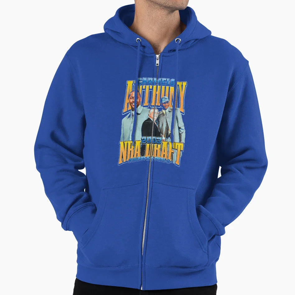 Carmelo Anthony Hoodie - Novelty Apparel for Adults