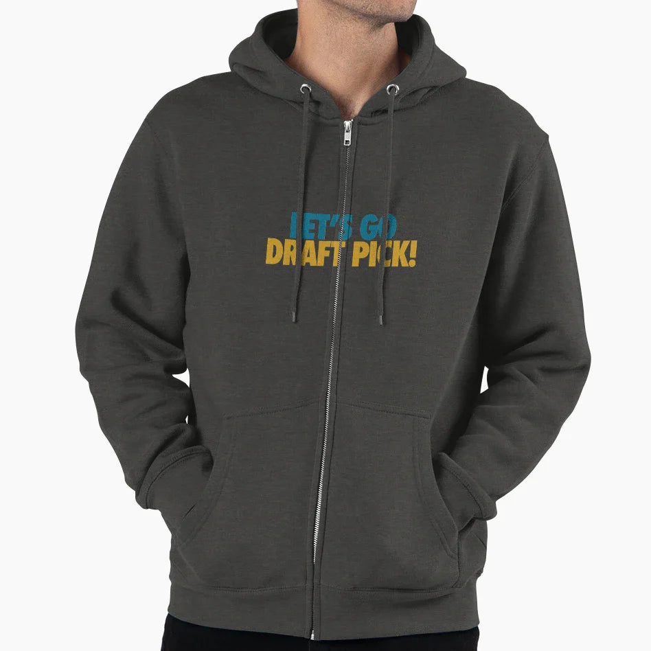Lets Go Draft Pick Jax Hoodie - Custom Art Print Men Women