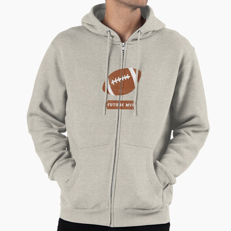 Football Mvp Game Day Sports Hoodie - Trendy Graphic Men Women